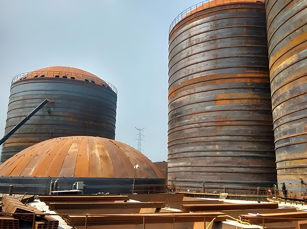 奇台焦粉钢板仓